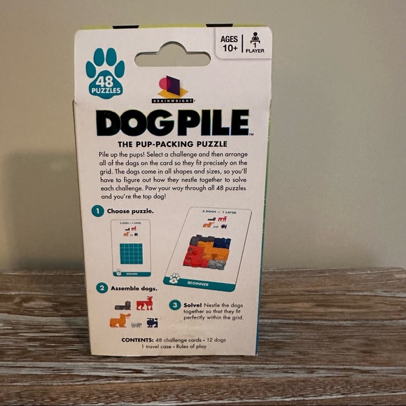 Dog Pile Pip Packing Puzzle Game - Picture 2 of 6